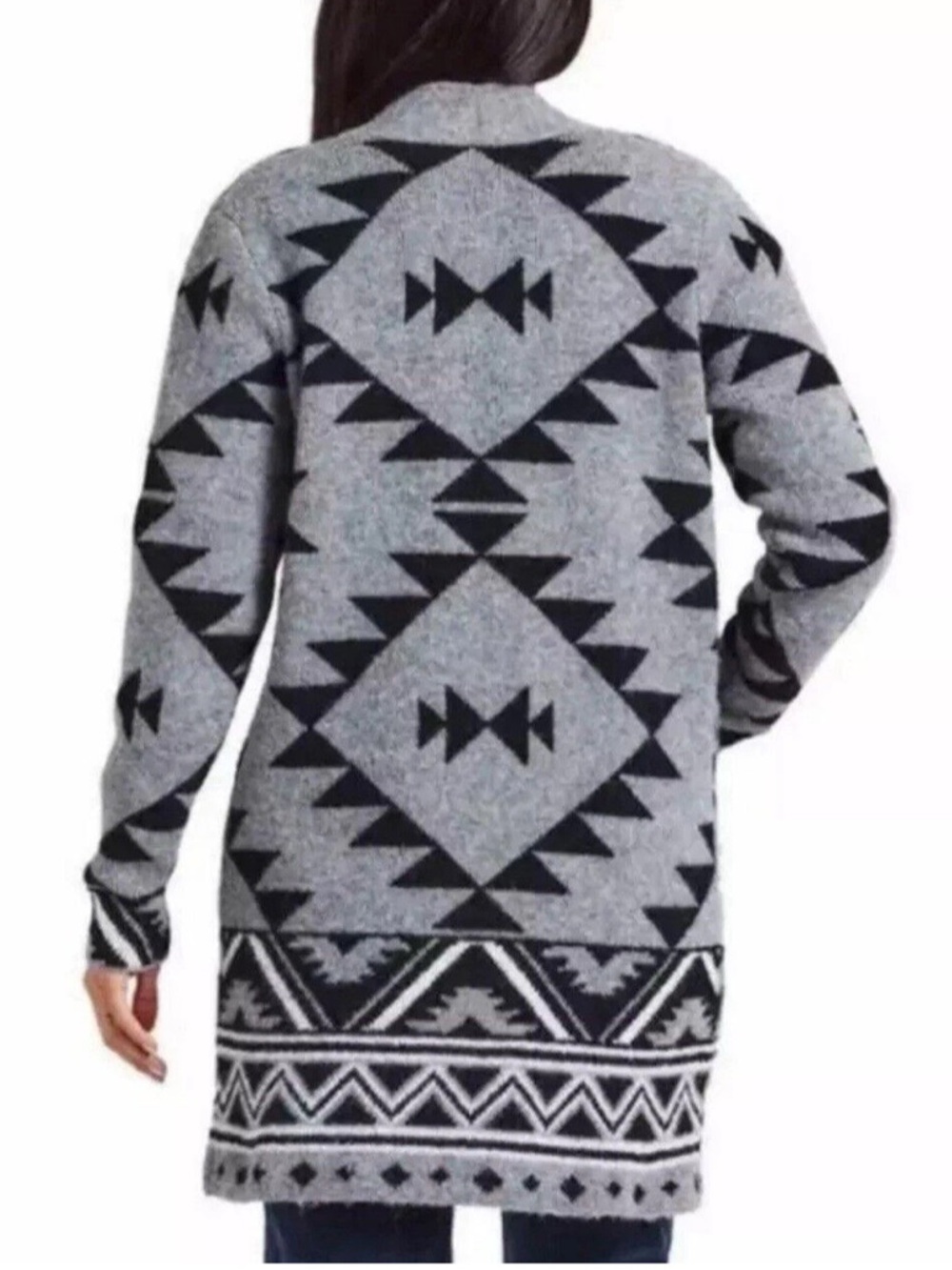 Frye Cozy Patterned Jacquard Cardigan - Picture 2 of 6